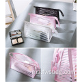 CustomShould PVC Beg Makeup Waterproof Stripe